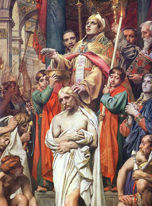 Saint Remi baptise Clovis.