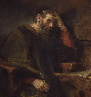 Saint Paul par Rembrandt