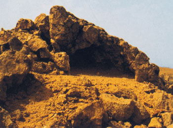 Grotte sur Har Karkom Grotte sur Har Karkom